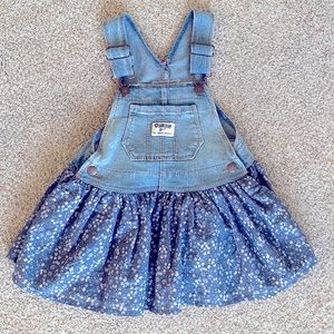 Osh Kosh skirt overalls
